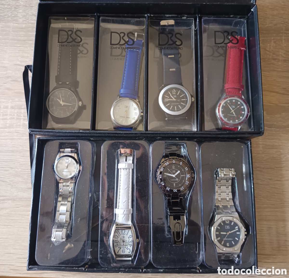Relojes: 8 relojes Domenico Stefano nuevos