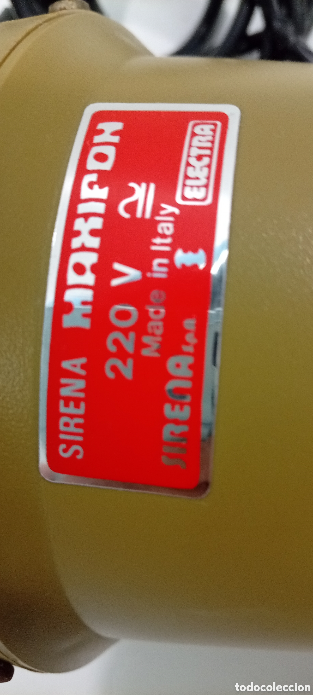 Relojes: .SIRENA MAXIFON GRAN POTENCIAL 220 VOLTIOS - Foto 5
