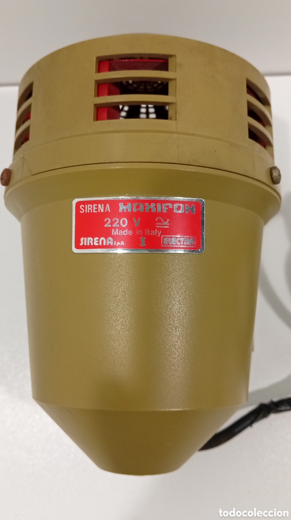 Relojes: SIRENA MAXIFON GRAN POTENCIAL 220 VOLTIOS