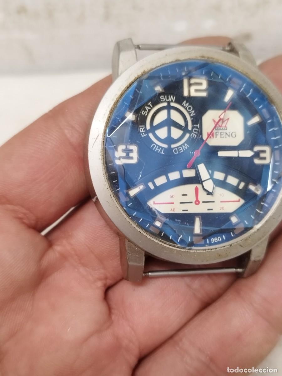 Relojes: Gran reloj de pulsera marca Fing. Sin correa y sin probar. - Foto 2