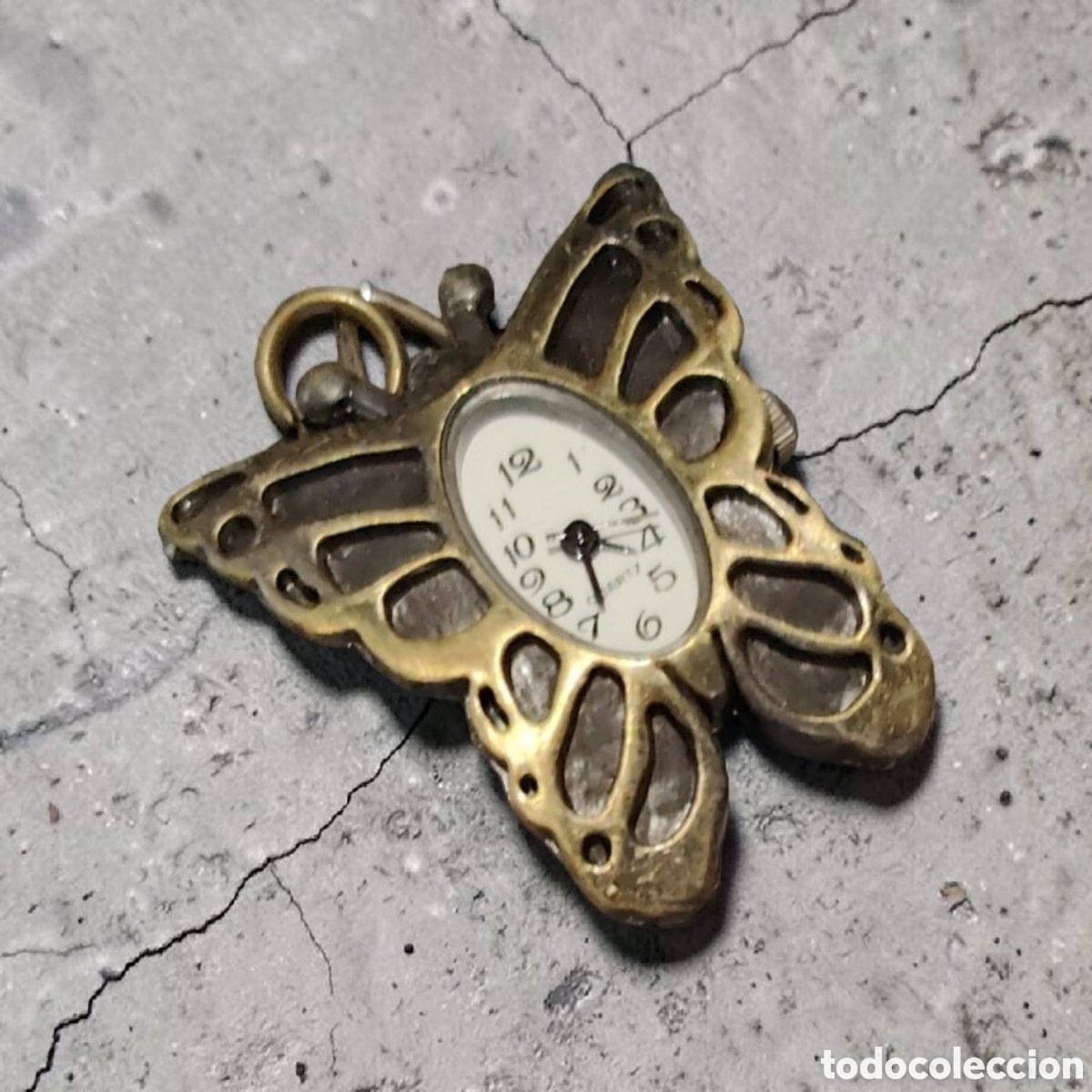 Relojes: :::: S57 - COLGANTE RELOJ MARIPOSA