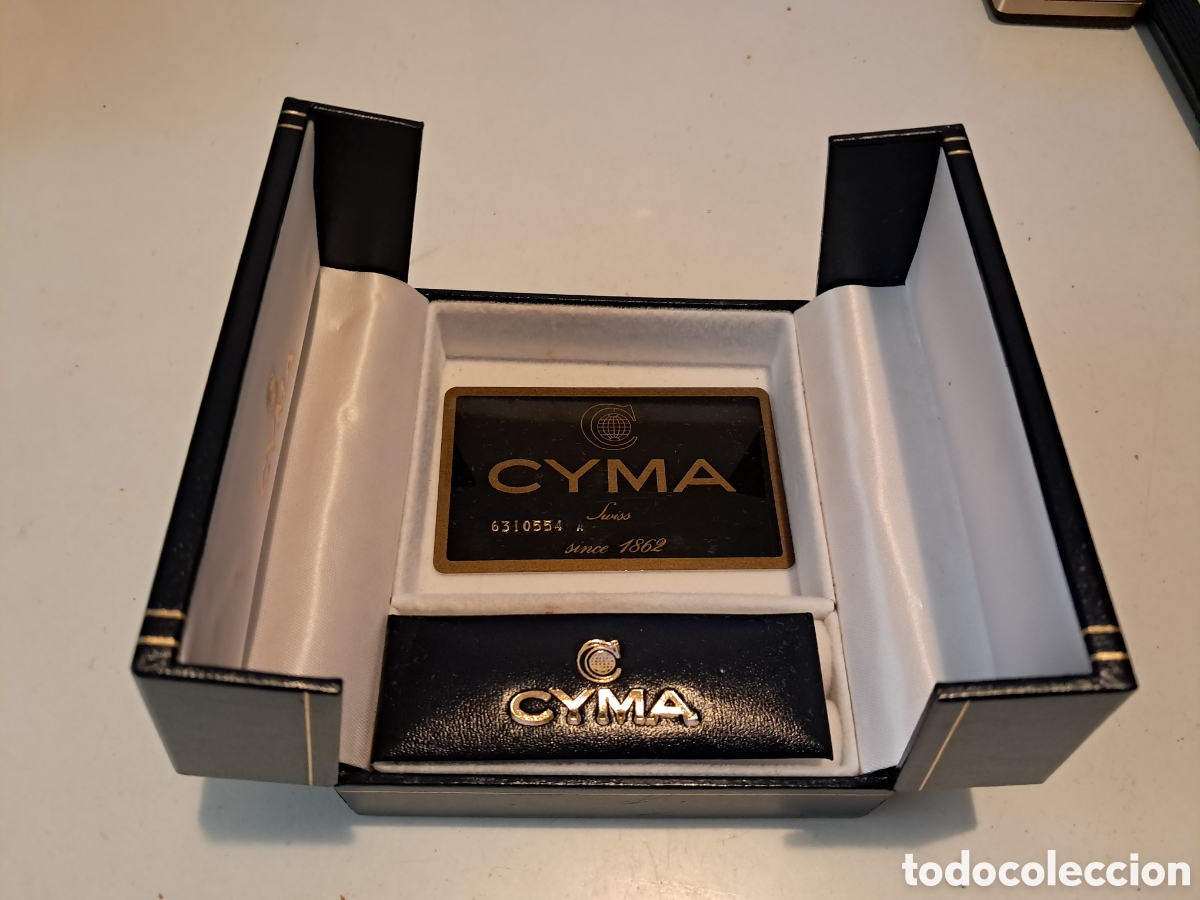 Relojes: ESTUCHE RELOJ CYMA, CON TARJETA GARANT&Iacute;A