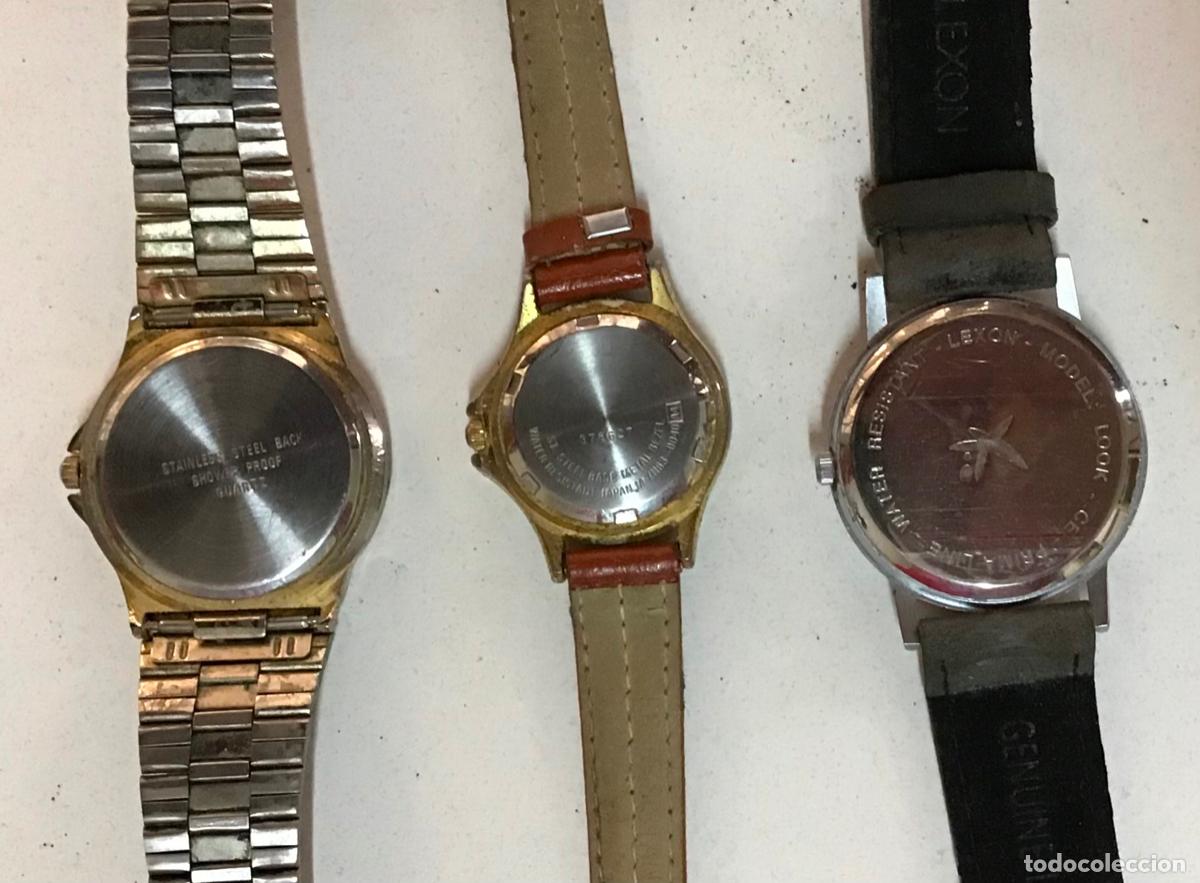 Relojes: LOTE DE TRES RELOJES - Foto 2