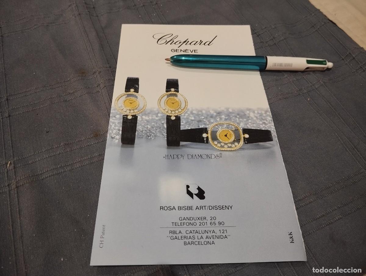 Relojes: RELOJ CHOPARD GEBEVE DIAMONDS ANTIGUO ANUNCIO PUBLICIDAD REVISTA BONITO PARA ENMARCAR