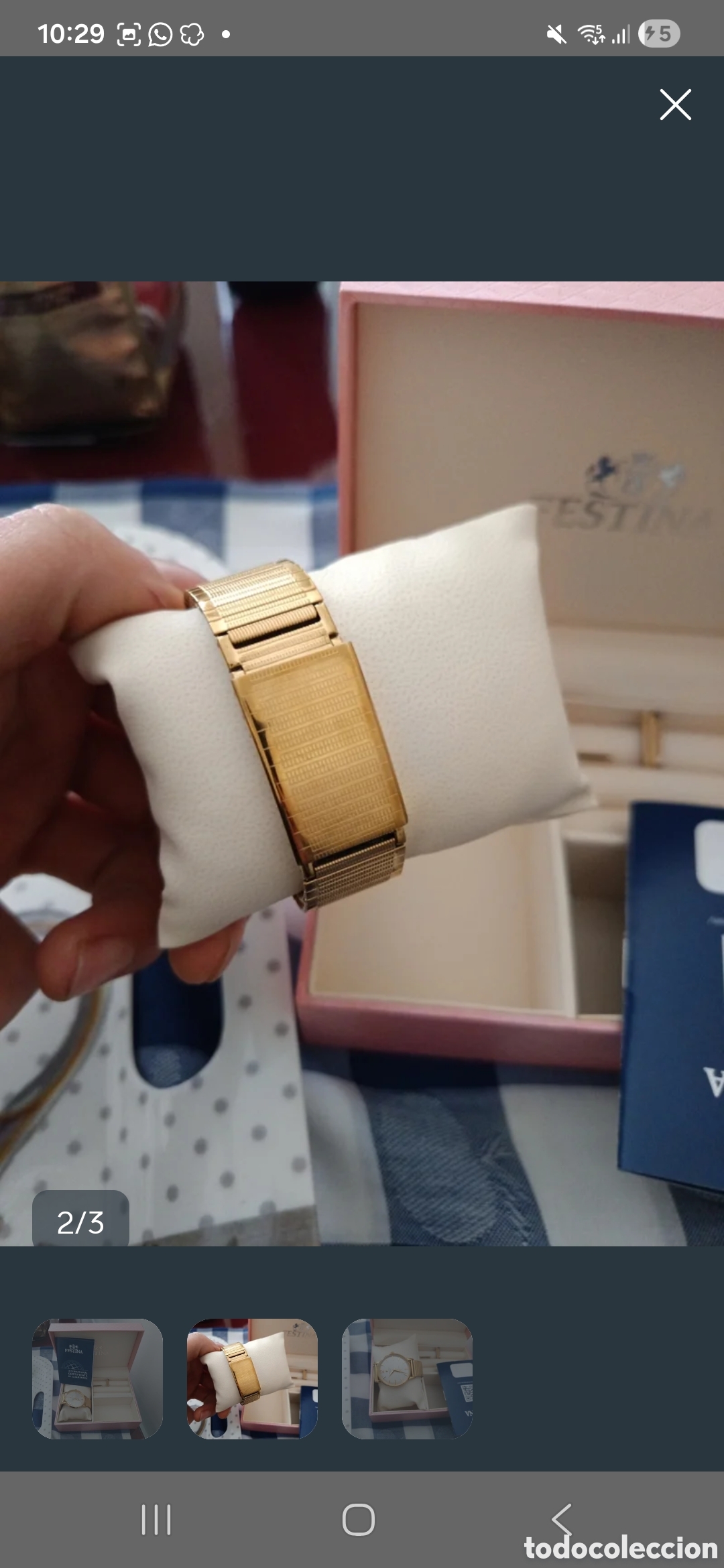 Relojes: Reloj festina, con su caja - Foto 2