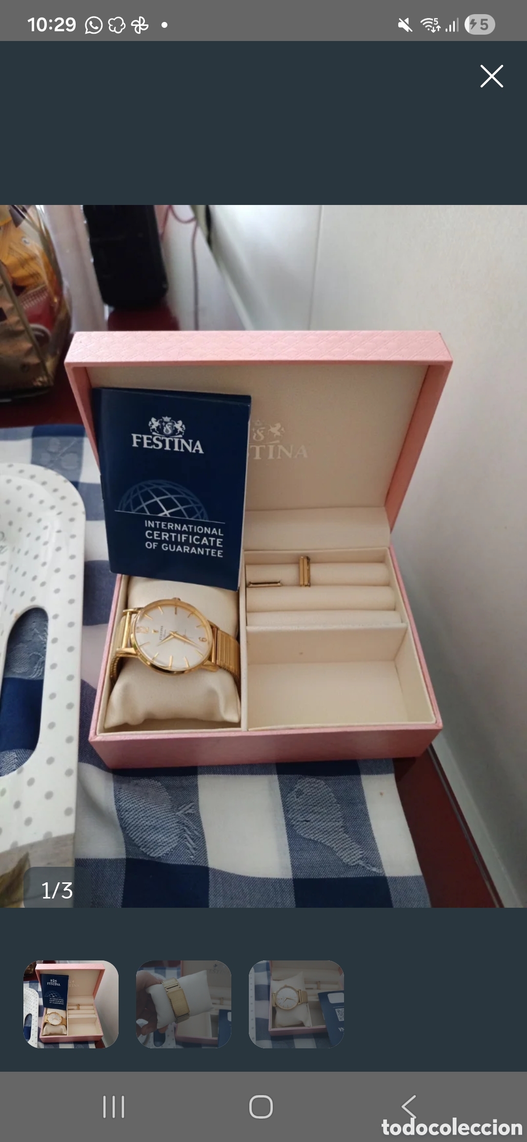 Watches: Reloj festina, con su caja