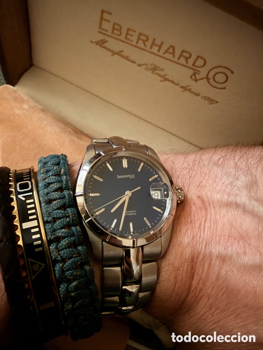 Relojes: Reloj hombre Eberhard&Co Aquadate. - Foto 4