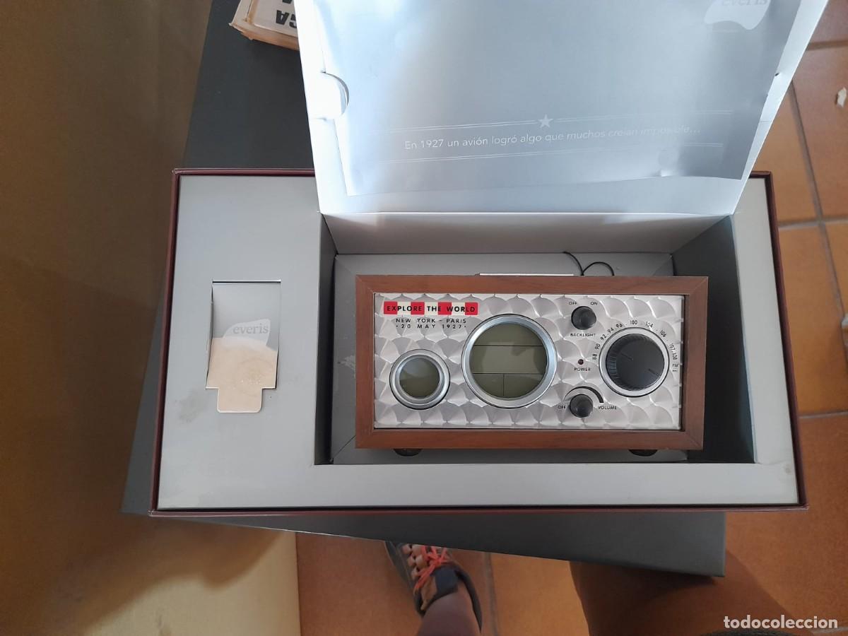 Relojes: Radio Reloj Despertador Vintage Spirit of St. Louis (Con Caja)