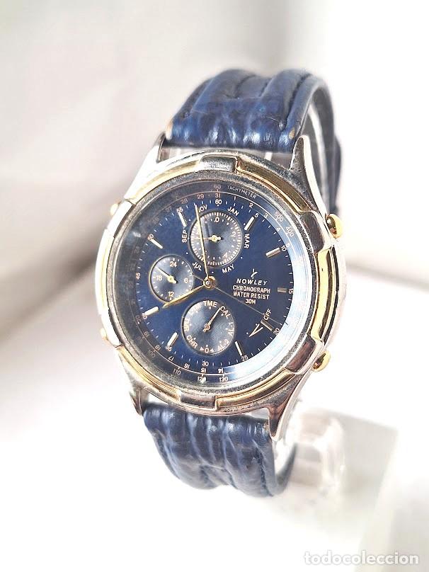 Relojes: Reloj Nowley Cron&oacute;grafo Caballero Multifunci&oacute;n