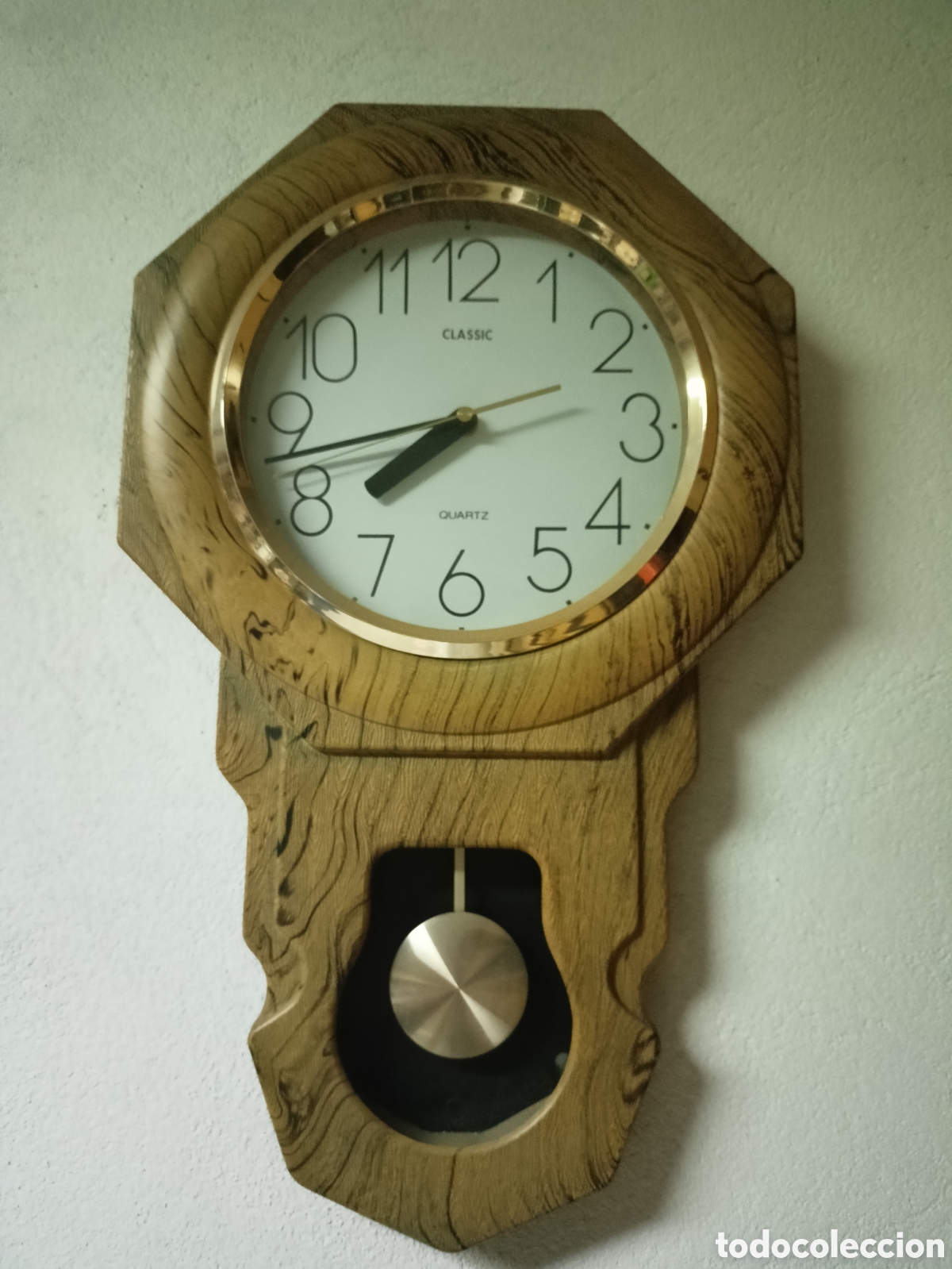 Relojes: RELOJ DE PARED DE CUARZO