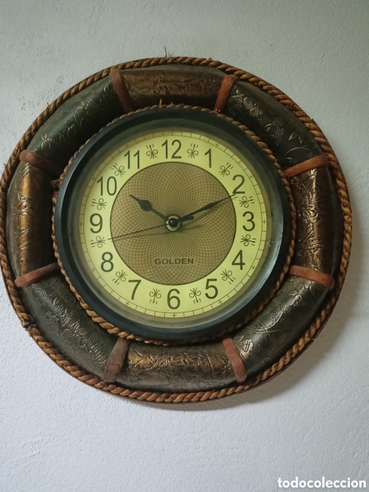 Relojes: RELOJ DE PARED DE CUARZO
