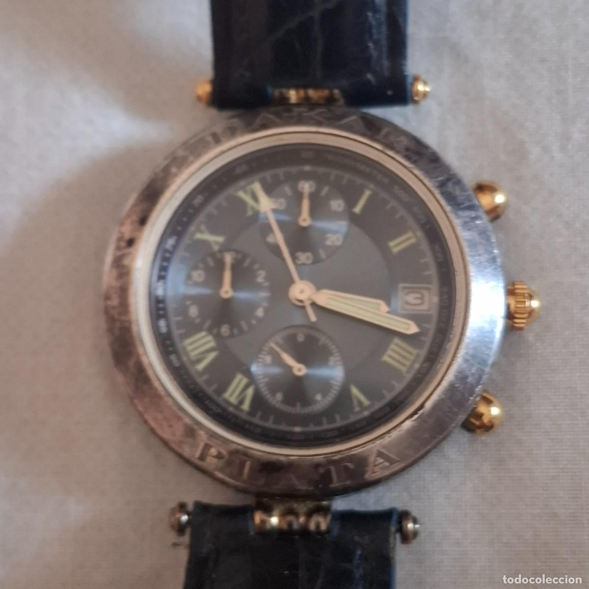Relojes: Reloj de Plata DAKAR Chronograph 36mm .Plata 925 .de segunda mano