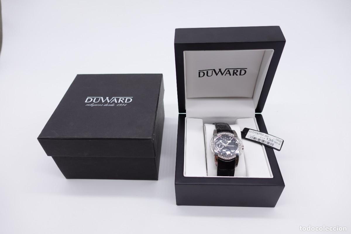 Watches: RELOJ DUWARD MULTIFUNCI&Oacute;N DE SE&Ntilde;ORA CON CIRCONITAS Y CAJA ORIGINAL - NUEVO DE TIENDA NOS