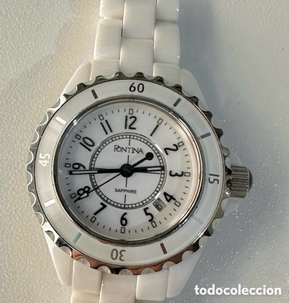 Montres: Reloj PONTINA CER&Aacute;MICA y SAPPHIRE Quartz para mujer