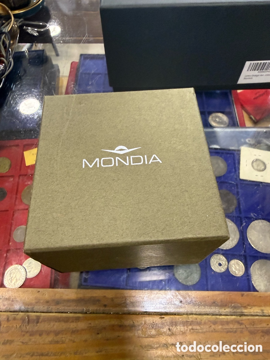 Relojes: Reloj italiano mondia campus, caja y papeles