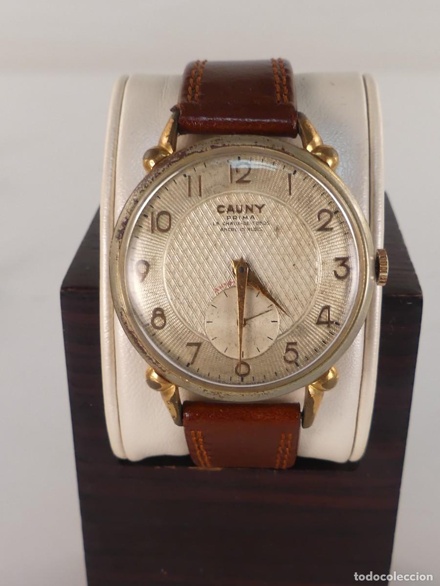 Montres: RELOJ DE PULSERA MARCA CAUNY PRIMA 15 RUBIS OBJETO DE COLECCI&Oacute;N