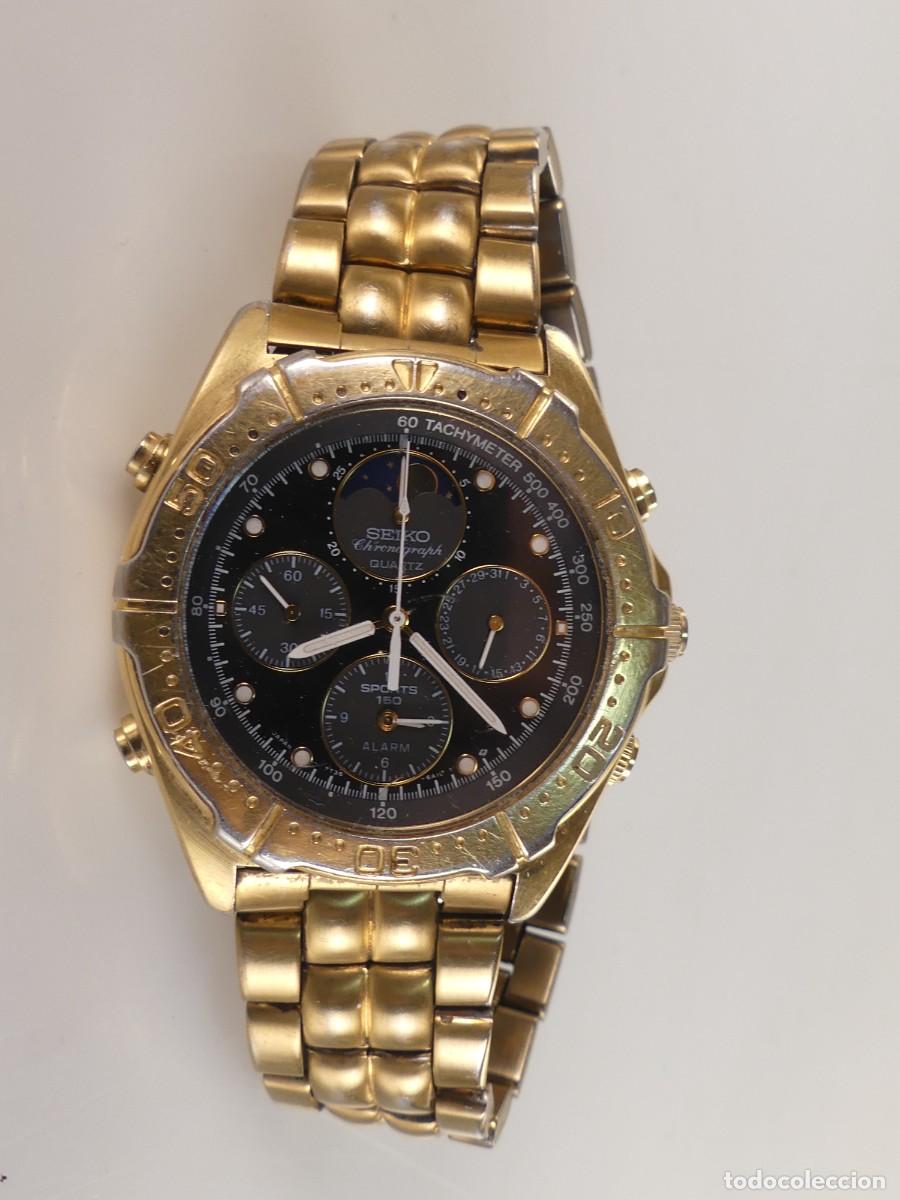 Montres: RELOJ DE PULSERA QUARTZ MARCA SEIKO CHRONOGRAPH OBJETO DE COLECCI&Oacute;N