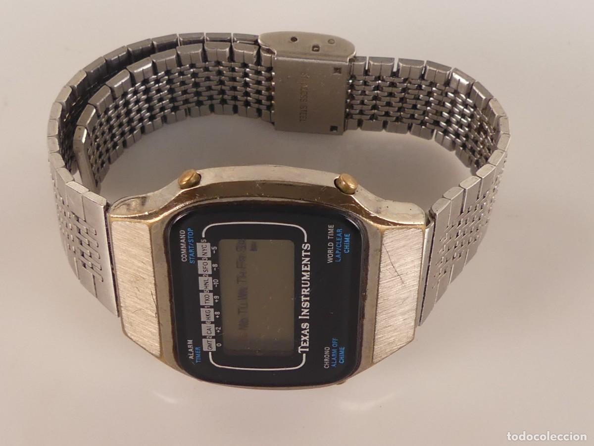 Watches: RELOJ DIGITAL MARCA TEXAS INSTRUMENTS &ndash; OBJETO DE COLECCI&Oacute;N