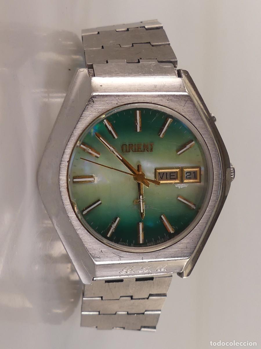 Watches: RELOJ DE PULSERA MARCA ORIENT CON CALENDARIO