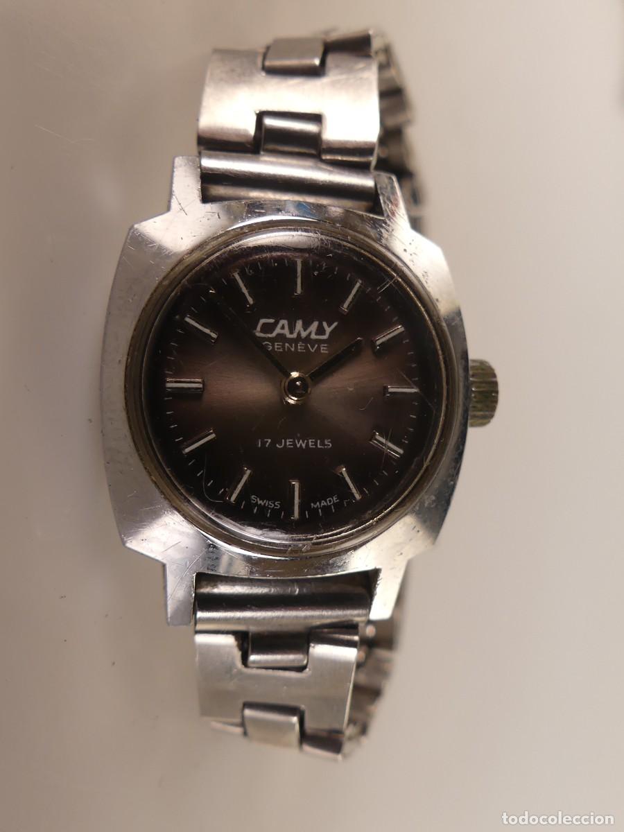 Watches: RELOJ DE PULSERA MARCA CAMY GENEVE 17 JEWELS