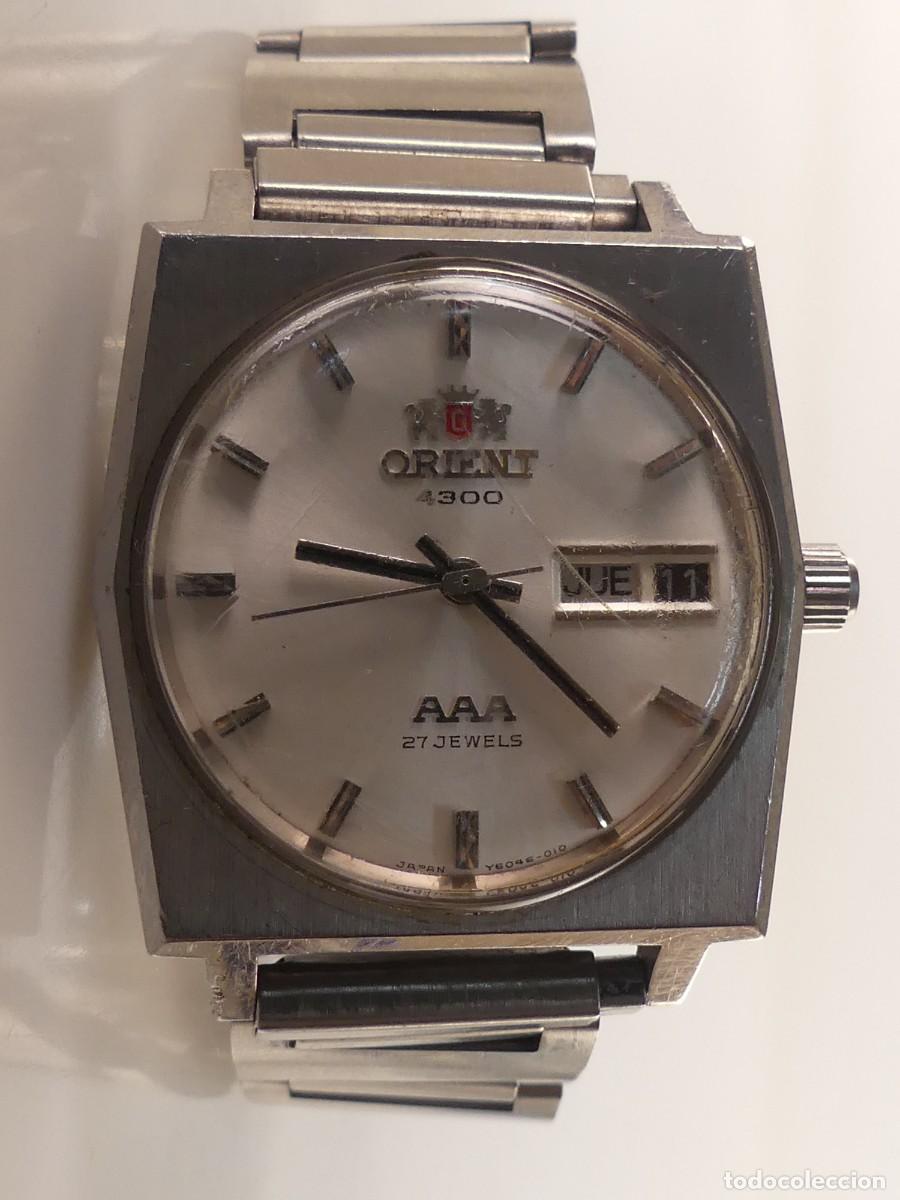 Montres: RELOJ DE PULSERA MARCA ORIENT 4300 27 JEWELS AAA CON CALENDARIO