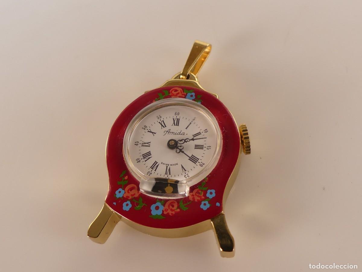 Watches: RELOJ COLGANTE MARCA AMIDA SWISS MADE