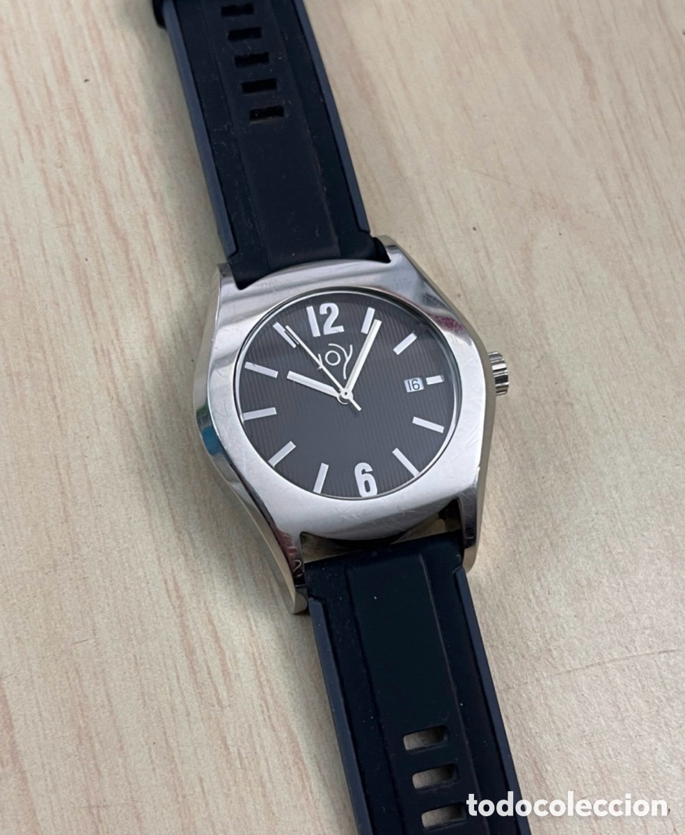 Relojes: ✅ Reloj JOY C195 tve cuarzo calendario acero como nuevo