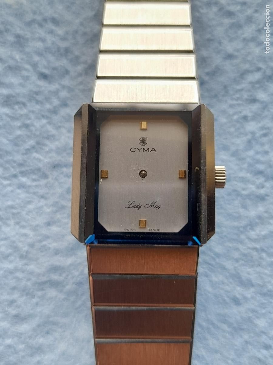 Watches: Reloj Marca Cyma Lady May de Cuarzo para Dama. Swiss Made.