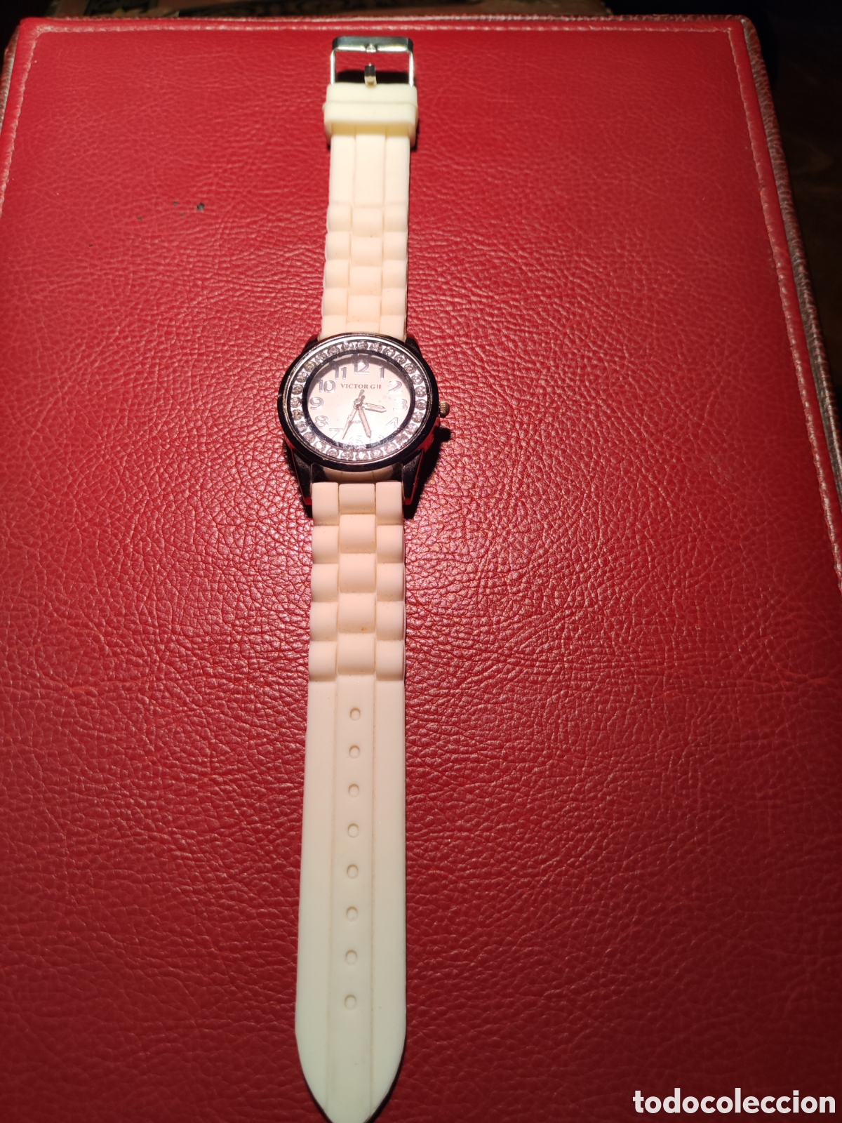 Relojes: Reloj pulsera mujer correa caucho o goma