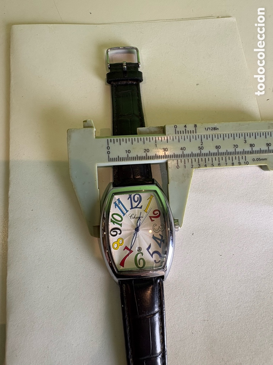 Relojes: Reloj de caballero Chenxi de cuarzo funcionando &ndash; esfera multicolor - Foto 3