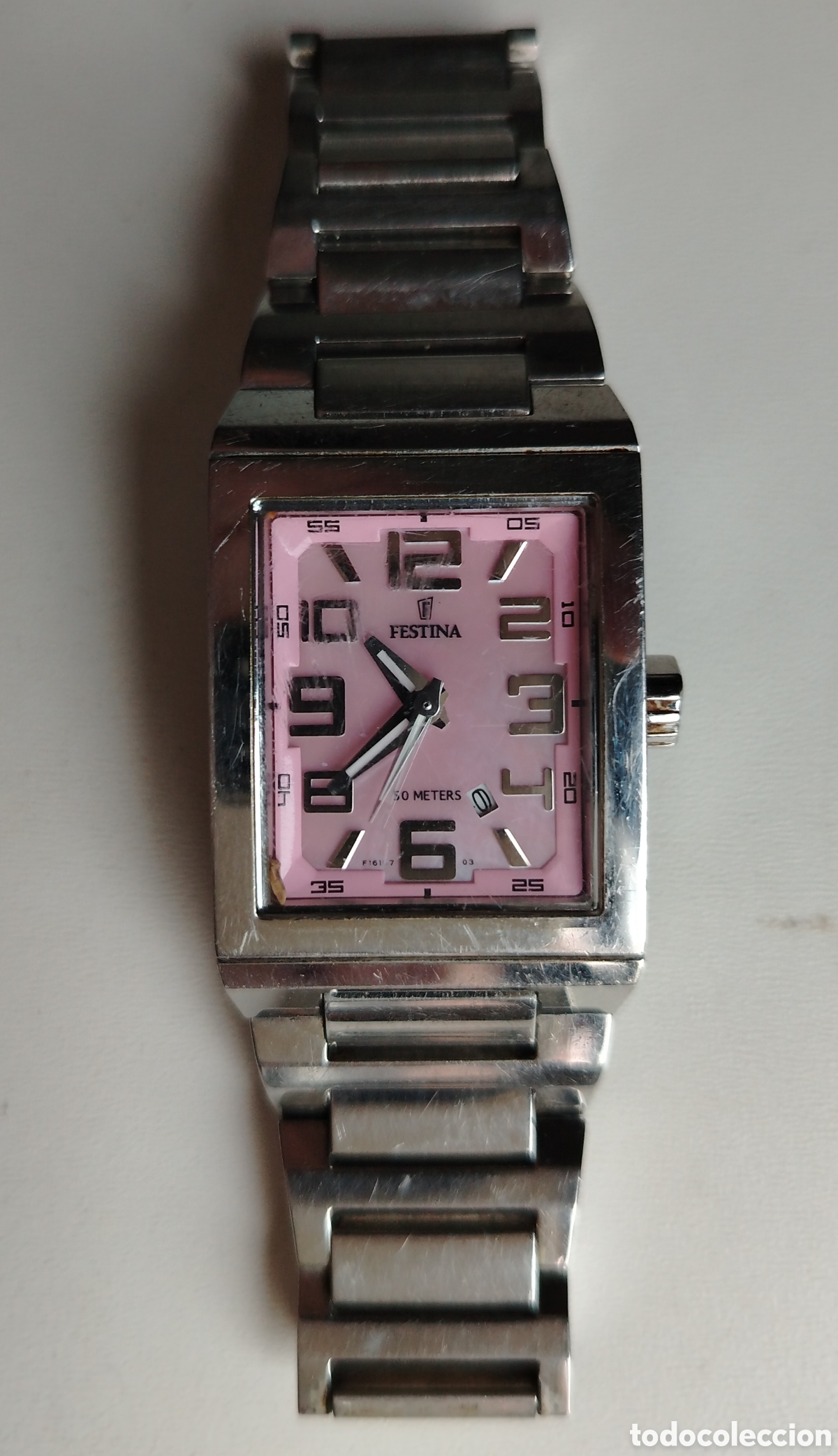 Relojes: Reloj Festina acero f16189, funcionando