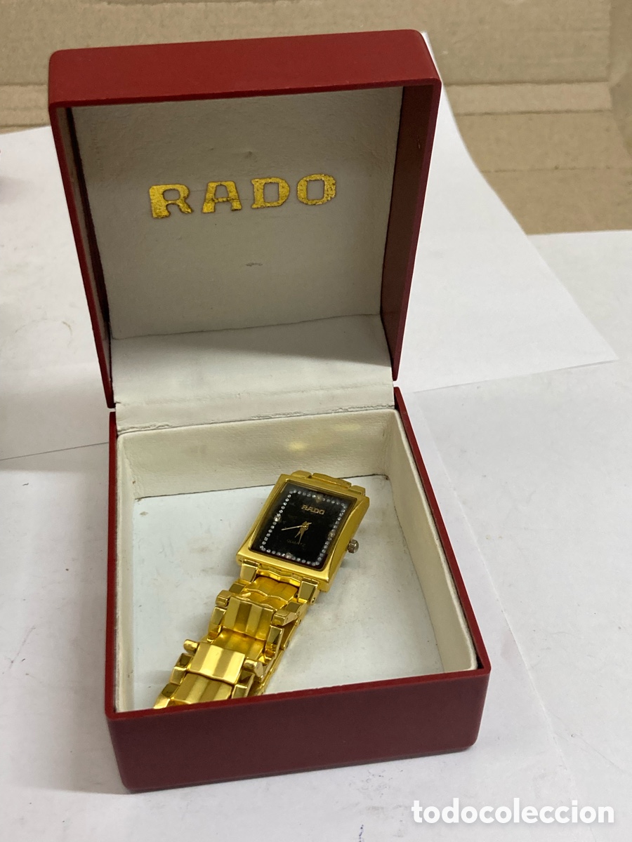 Relojes: Reloj Rado Quartz dorado