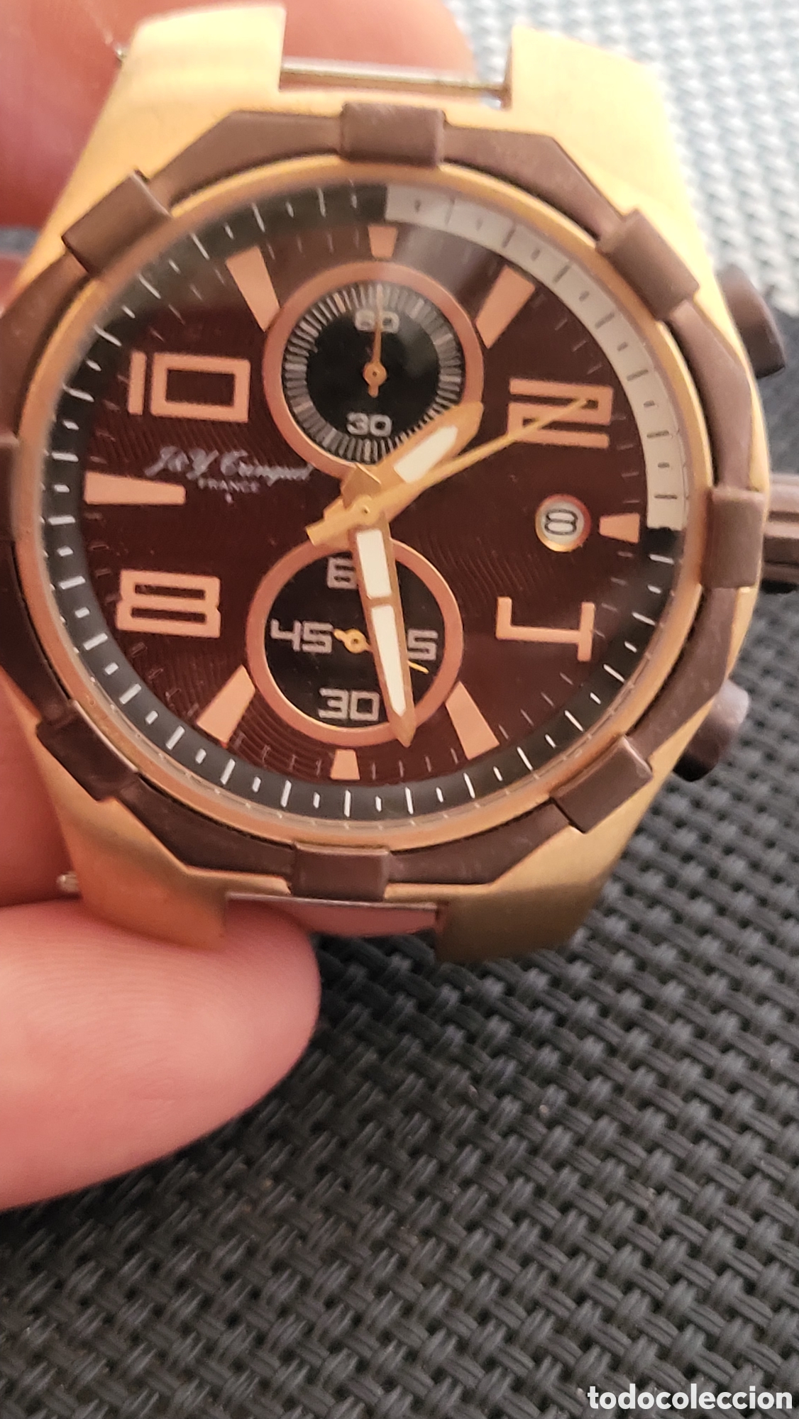 Relojes: Reloj pulsera J&Y Crinquet cronograph