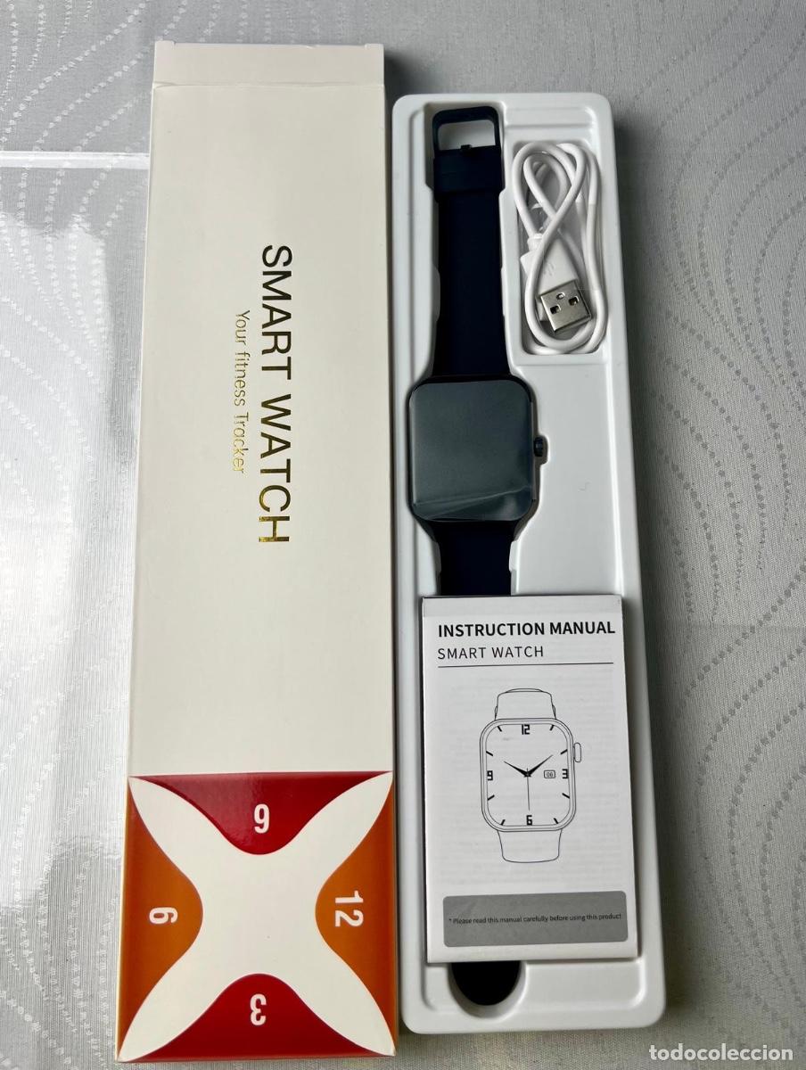 Relojes: Smartwatch mujer rosa con pantalla t&aacute;ctil | Nuevo | Caja, cargador USB y manual incluidos