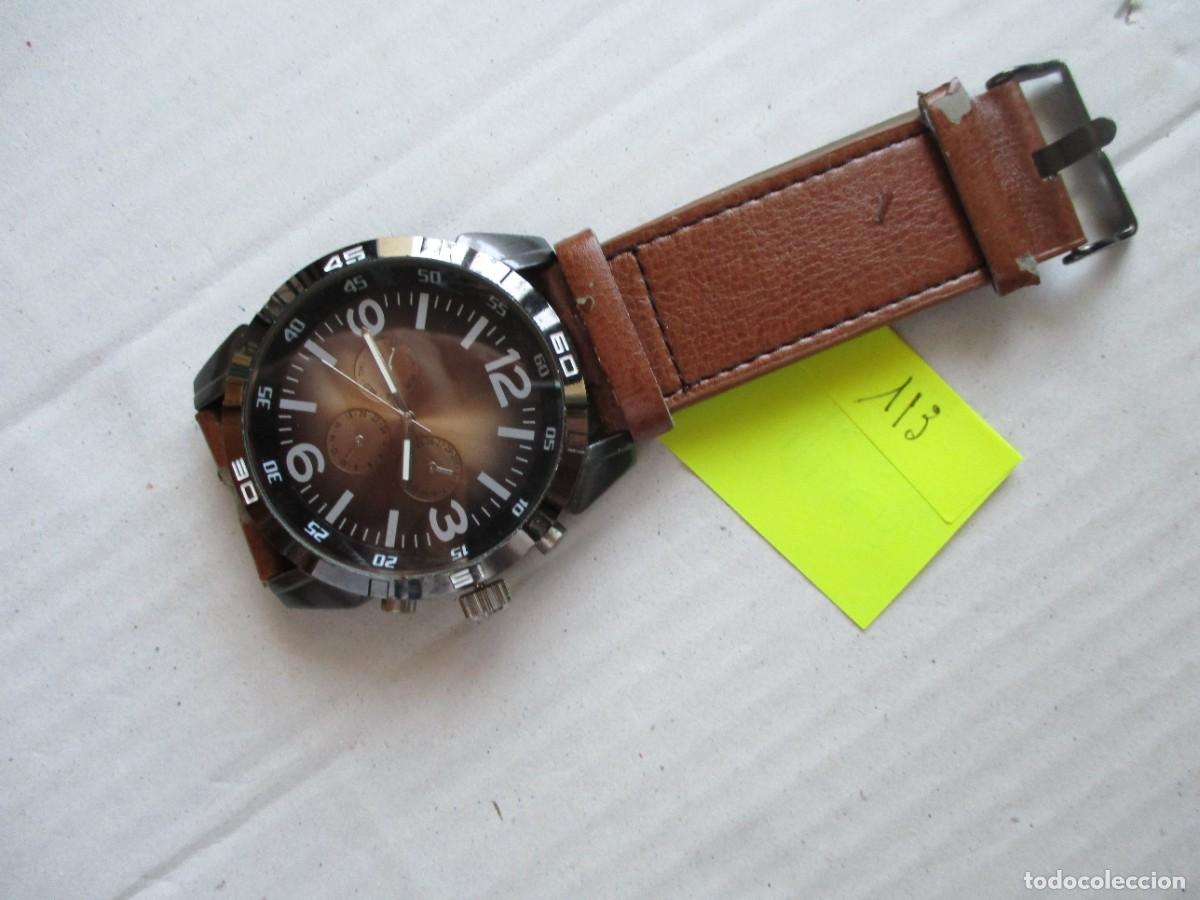 Relojes: RELOJ PULSERA HOMBRE RIVER ISLAND ESFERA 4 CM. , ESTADO NORMAL