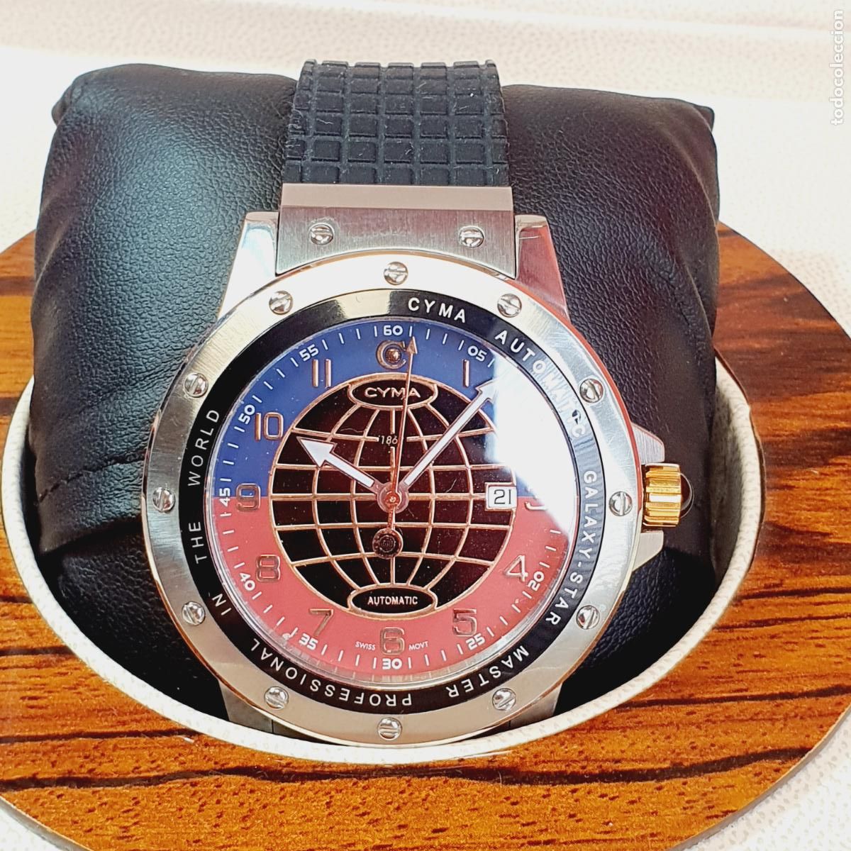 Relojes: RELOJ-CYMA AUTOMATIC GALAXY STAR-MASTER PROFESIONAL IN THE WORLD-COMO NUEVO