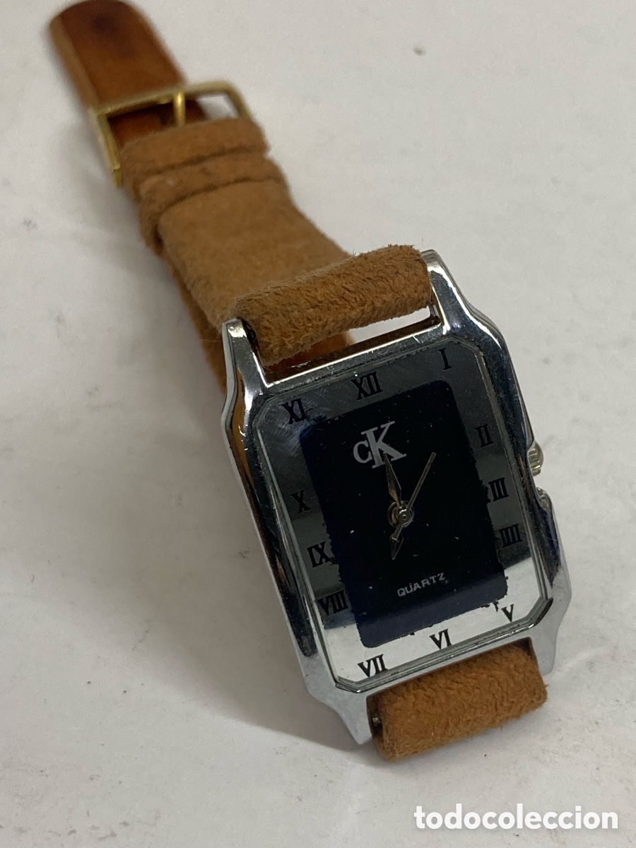 Relojes: Reloj CK Quartz correa de piel