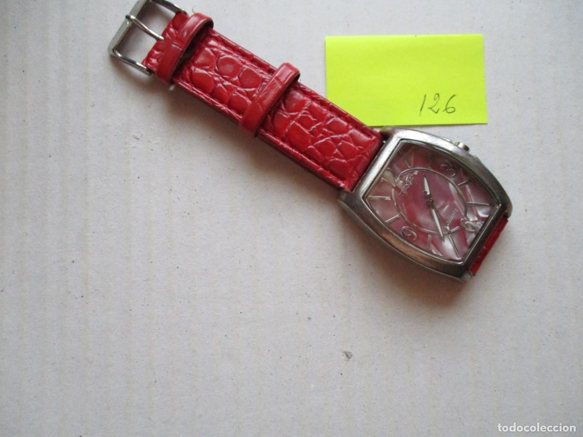 Relojes: RELOJ PULSERA TERNER, PANTALLA ROSA 3.3 X 2.7 , BIEN CONSERVADO