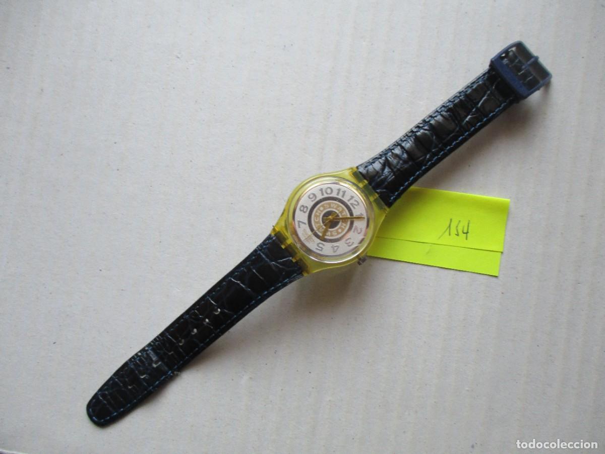 Relojes: RELOJ PULSERA SWATCH , ESFERA 2.8 , MAQ. PLASTICO, CORREA PIEL BONITO