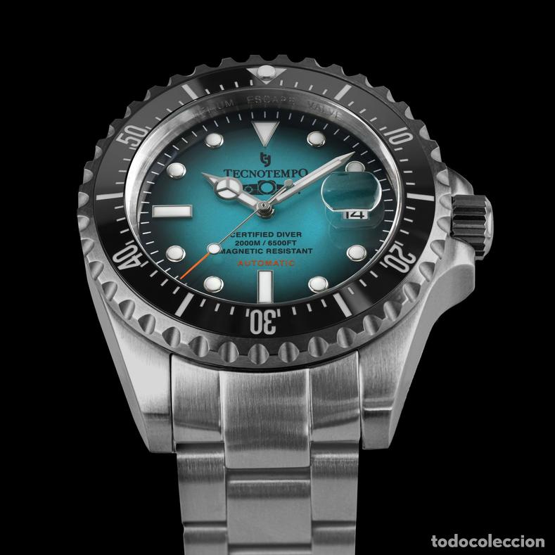 Relojes: Tecnotempo - Automatic Diver 2000M - Limited Edition &rdquo;Submarine&rdquo; - Foto 8