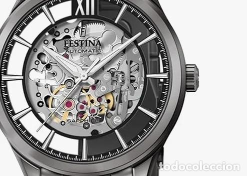 Relojes: Reloj Festina Autom&aacute;tico Skeleton F20632/1 - NUEVO con Garant&iacute;a