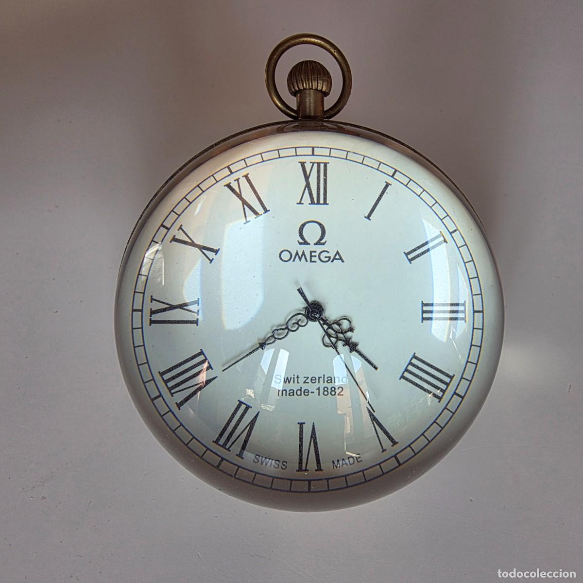 Relojes: reproducci&oacute;n del reloj esf&eacute;rico Omega Ball &rdquo;Switzerland made-1882&rdquo; grande D=8