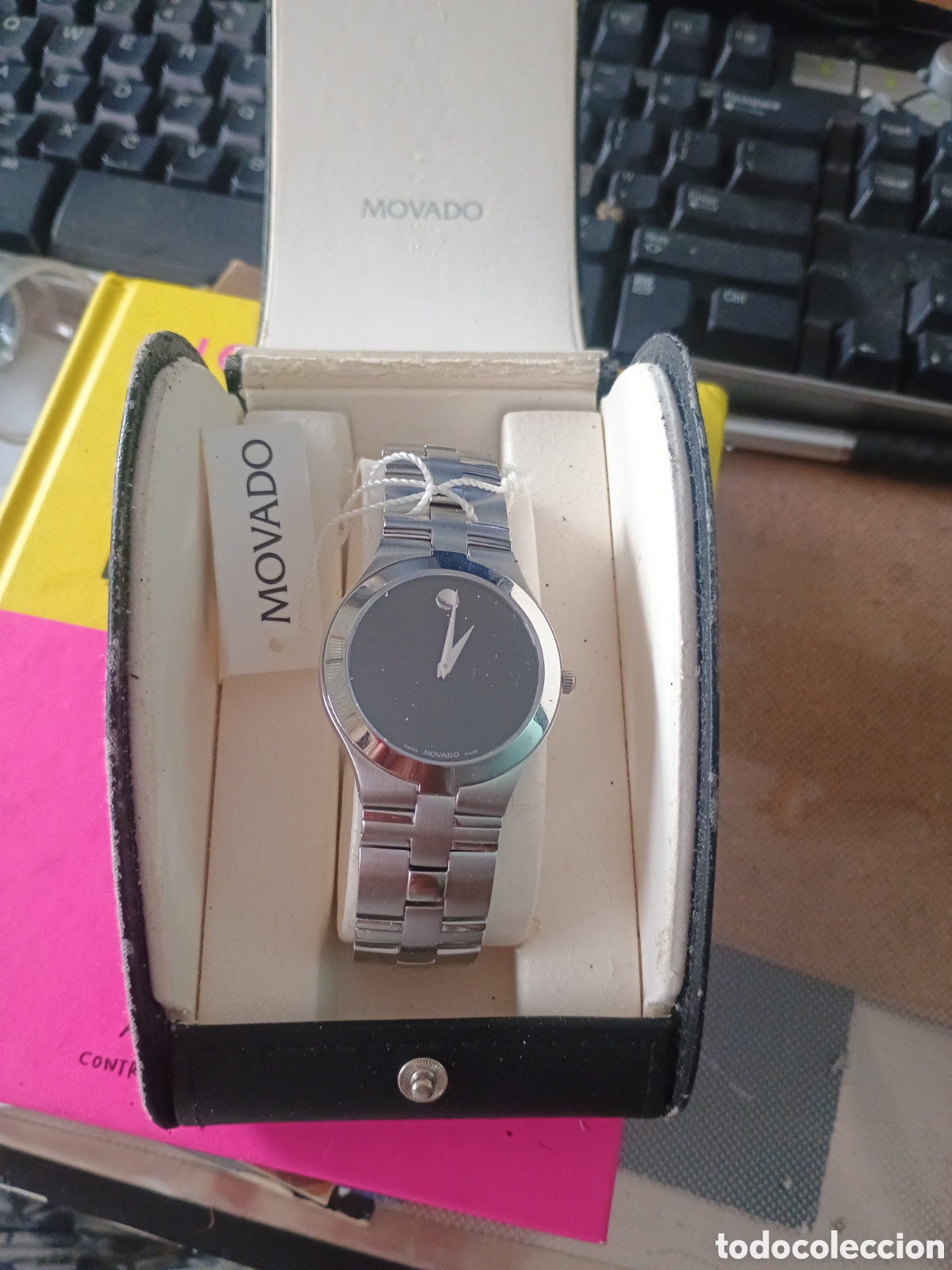 Relojes: MOVADO Juro Black Dial Men's Watch