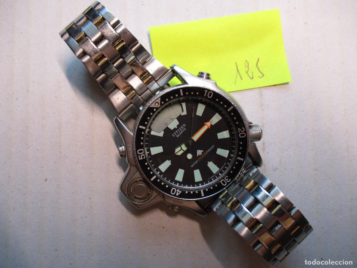 Relojes: RELOJ PULSERA CITIZEN , ESFERA DE 3 CM,. CONJUNTO ACERO ESPECIAL,BIEN CONSERVADO.