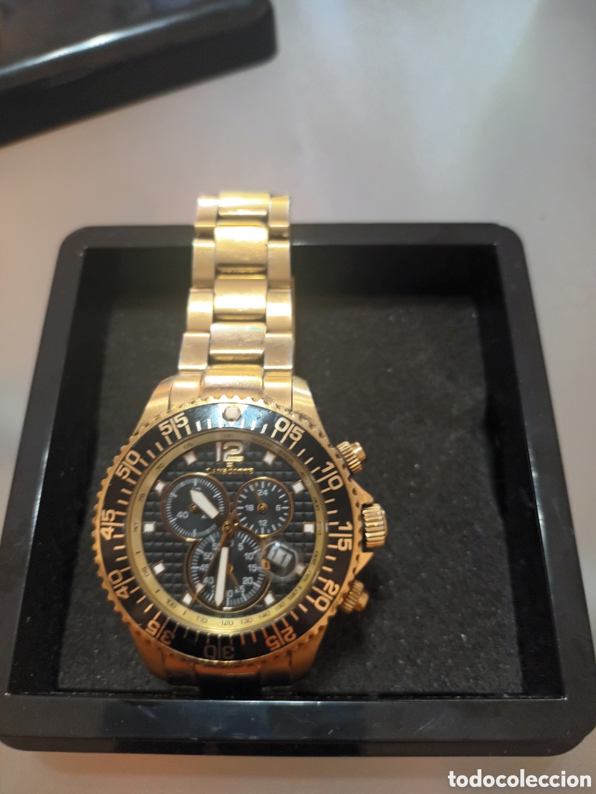 Relojes: RELOJ DE PULSERA MARCA LANSCOTTE SUIZO - Foto 2