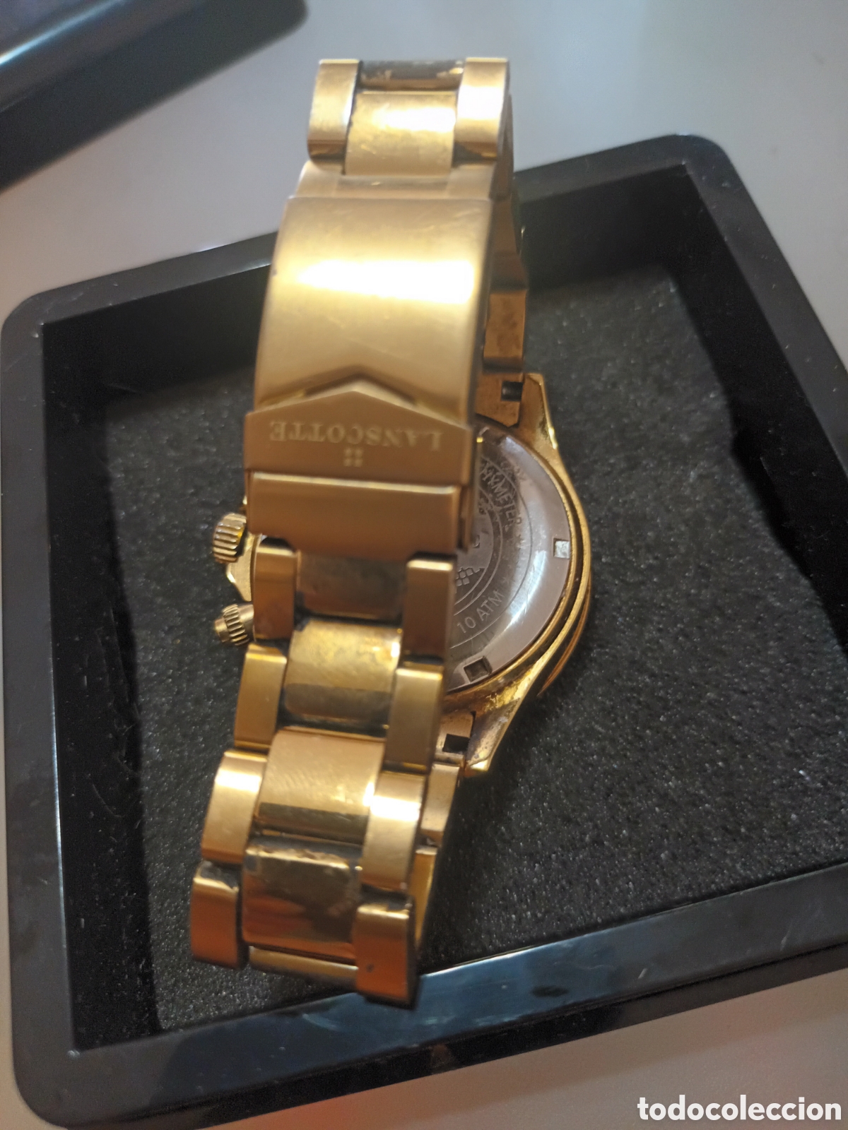 Relojes: RELOJ DE PULSERA MARCA LANSCOTTE SUIZO - Foto 3