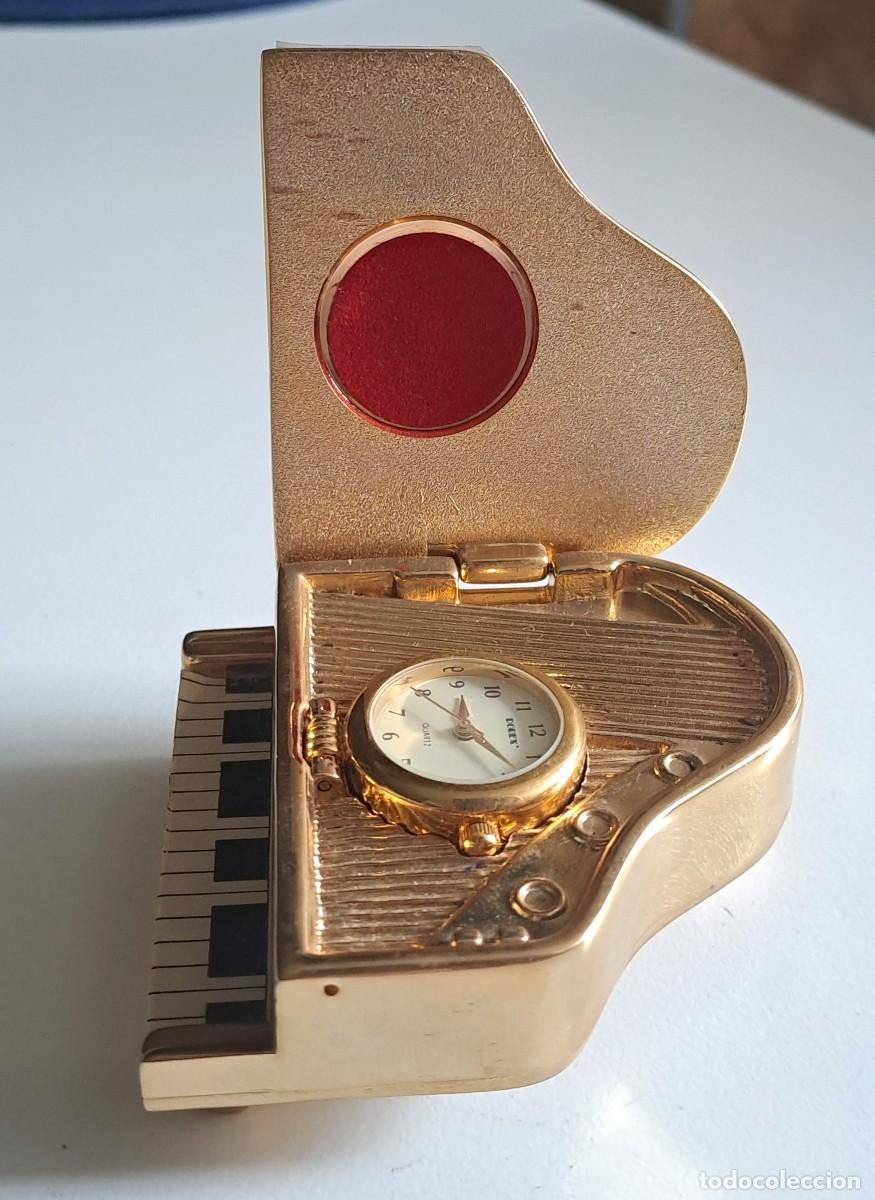 Relojes: MINI RELOJ CON DISE&Ntilde;O DE PIANO DE COLA - Foto 4