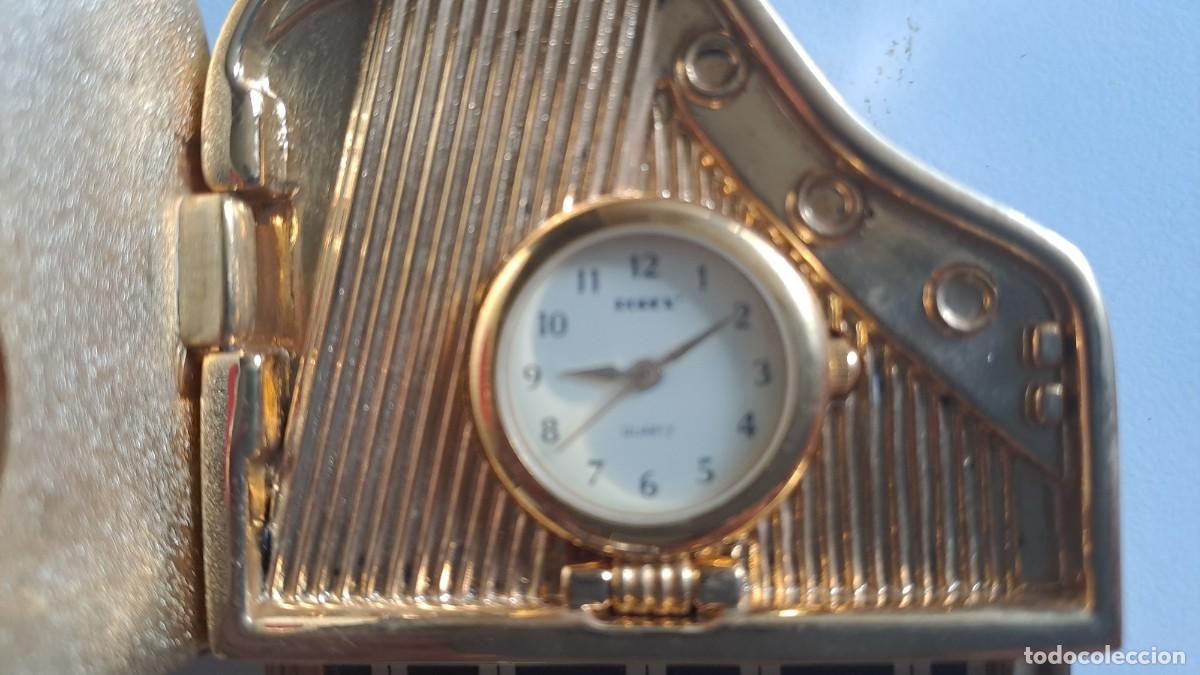 Relojes: MINI RELOJ CON DISE&Ntilde;O DE PIANO DE COLA - Foto 6