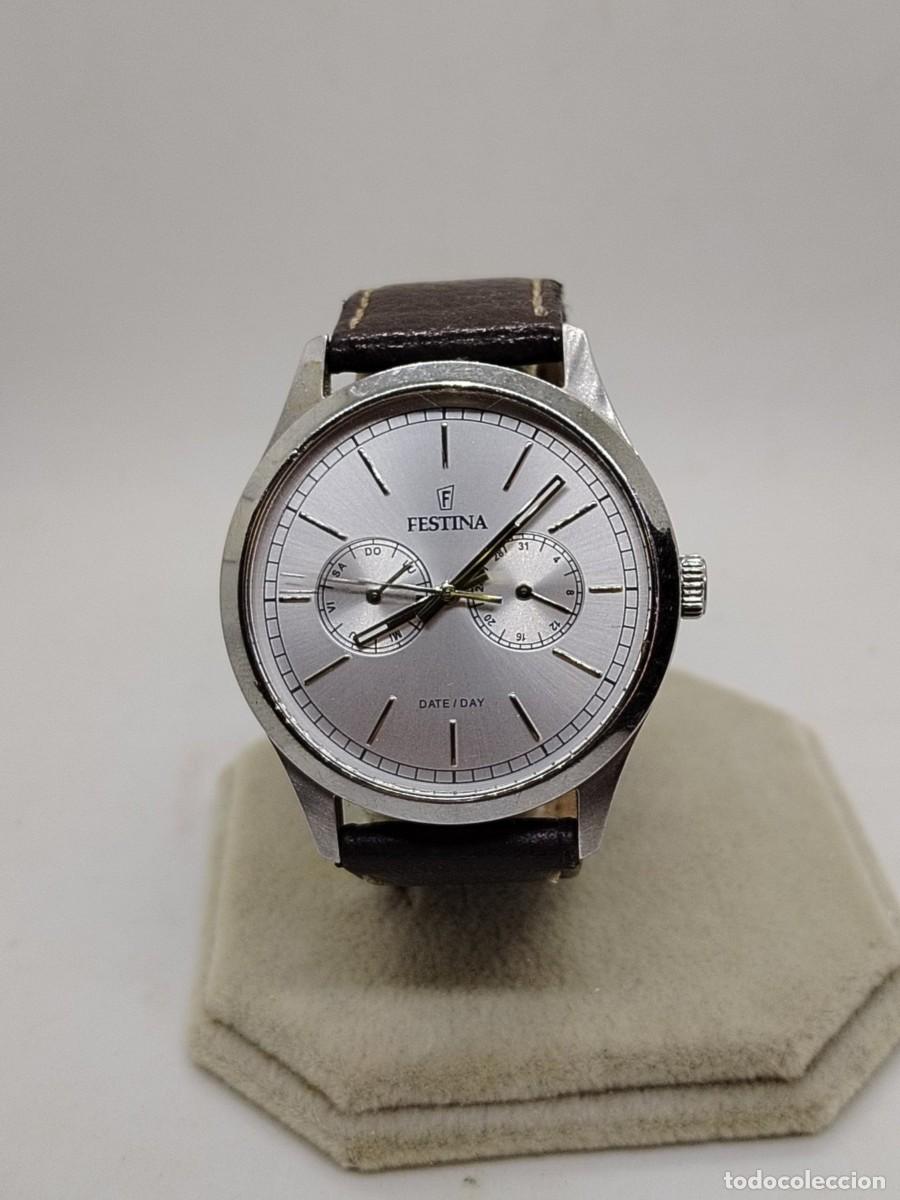 Relojes: reloj de caballero FESTINA date/day.