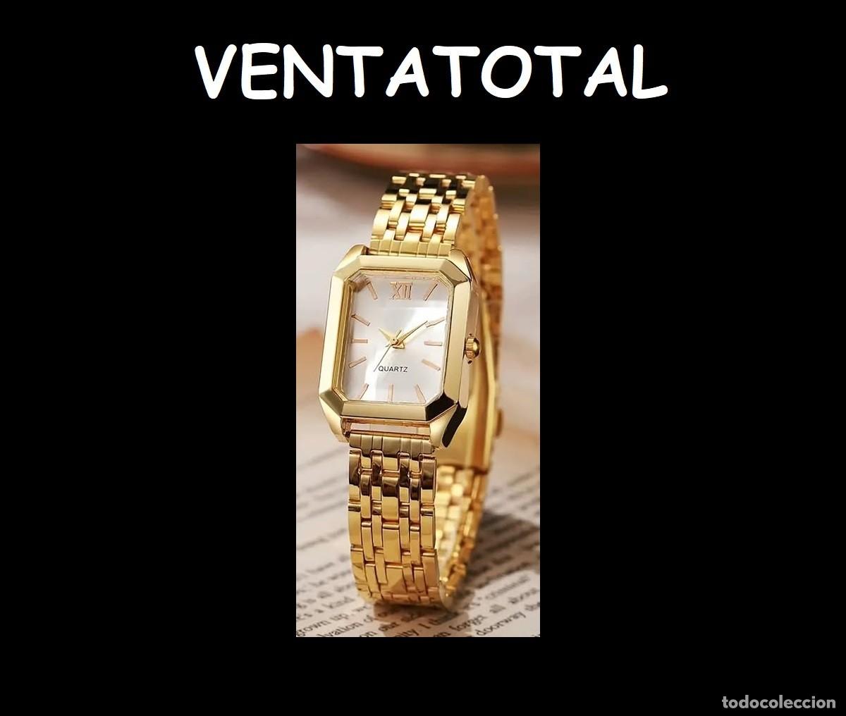 Relojes: RELOJ ANALOGICO ES TIPO LOTUS ES DE ORO DE 22 KILATES LAMINADO LEER DENTRO DESCRIPCION COMPLETA